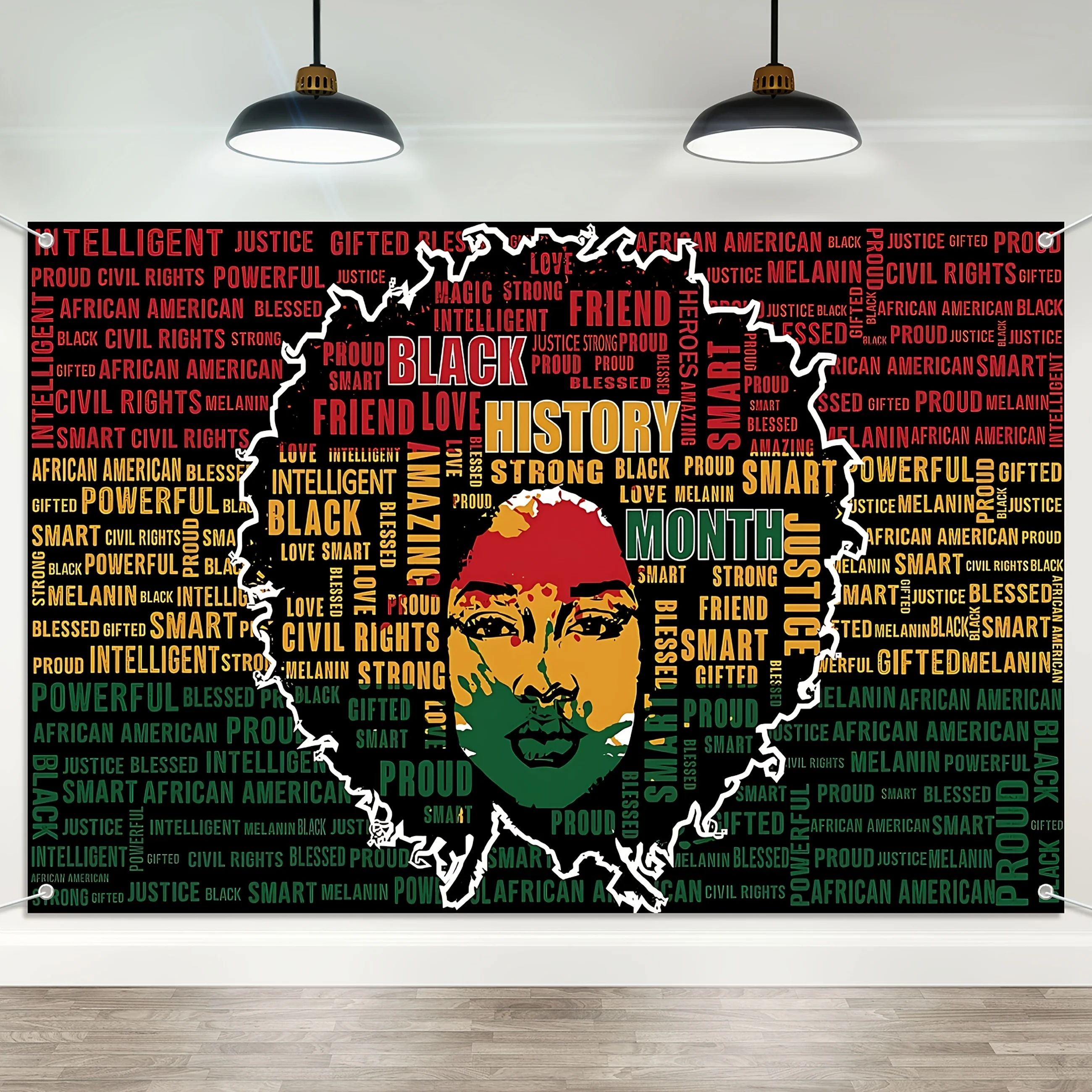 Sfondo del mese della storia nera per la fotografia Banner del mese della storia nera Pan Decorazioni del mese della storia nera afroamericana