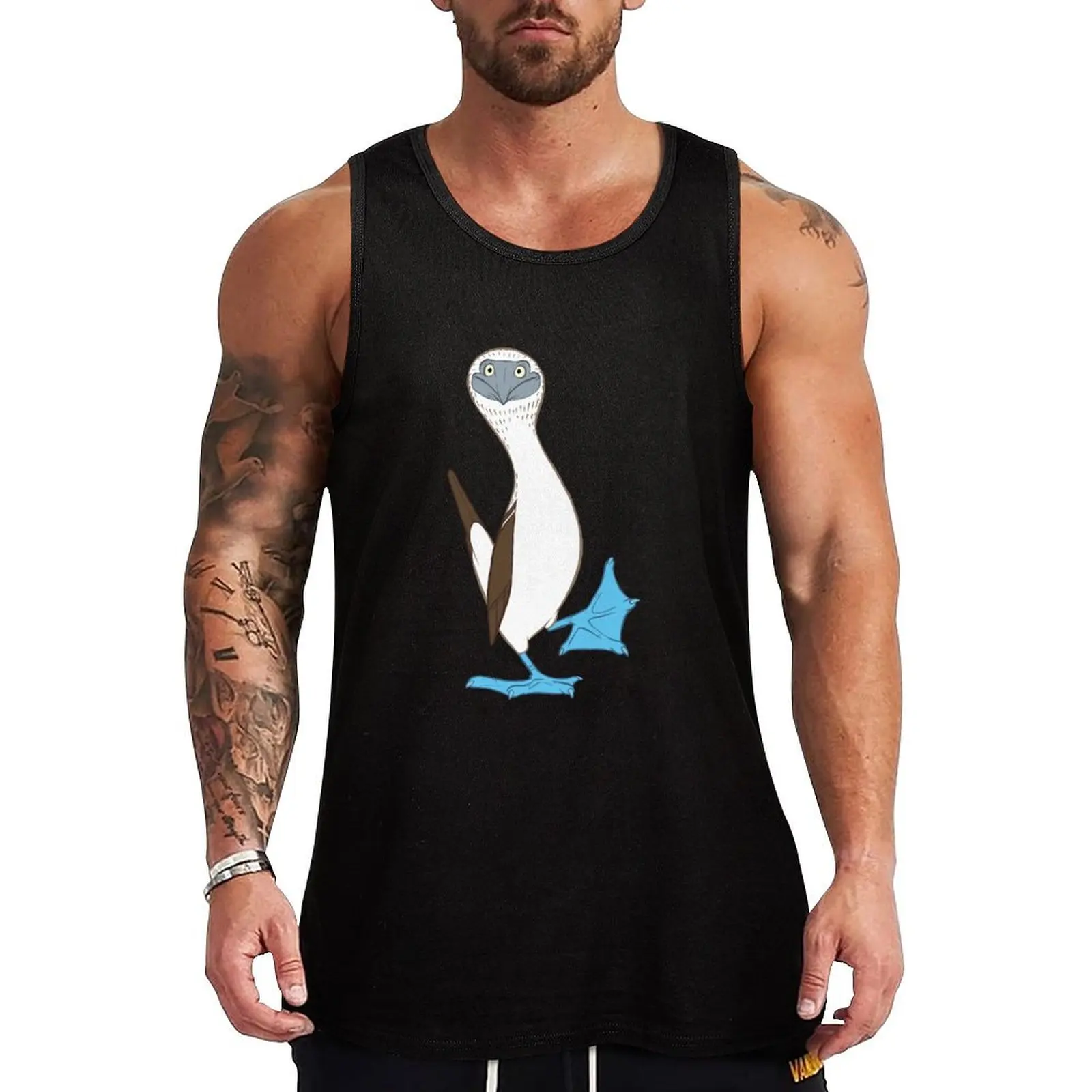 

Blue-footed booby Tank Top male top t-shirts for men sports vest
