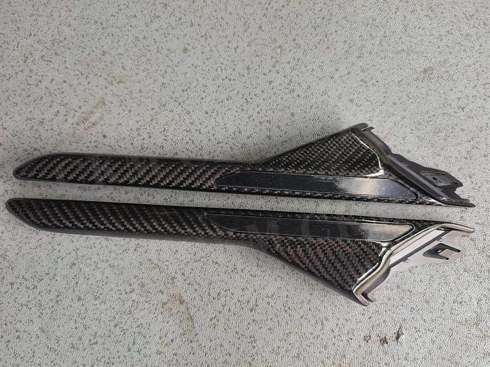 

For BMW 5 Series G30 G38 F90 M5 2018+ Carbon Fiber Car Side Fender Air Vent Trim Side Air Louver Exterior Parts Body Kits