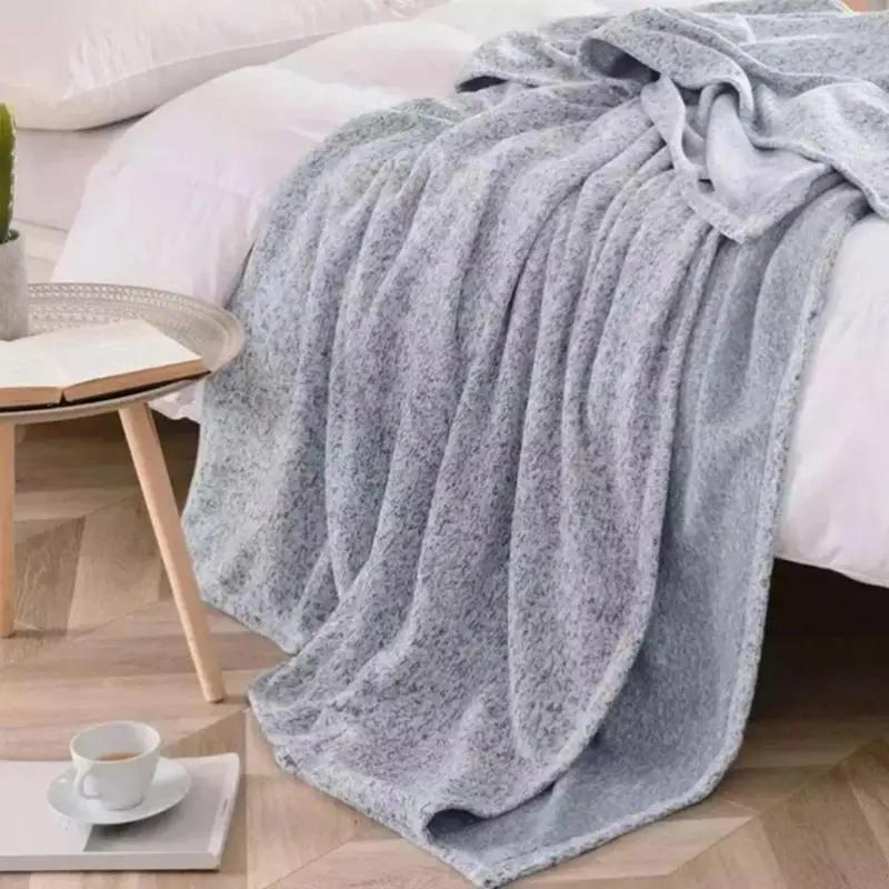 

Soft Polyester Print Portable Throw Blanket for Home Decoration Indoor Outdoor Use B03E