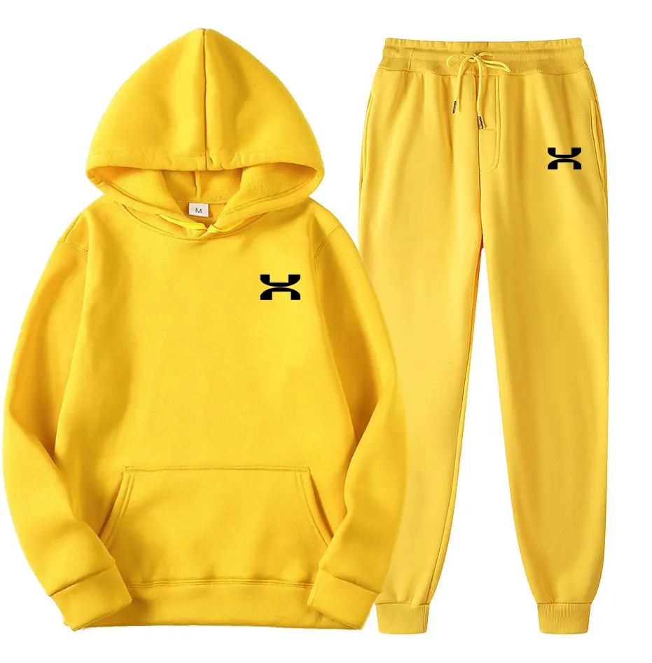 2024 Merk Heren Set Hoodie Broek Heren Casual Sport Outdoor Kleding Heren En Dames Hoodie