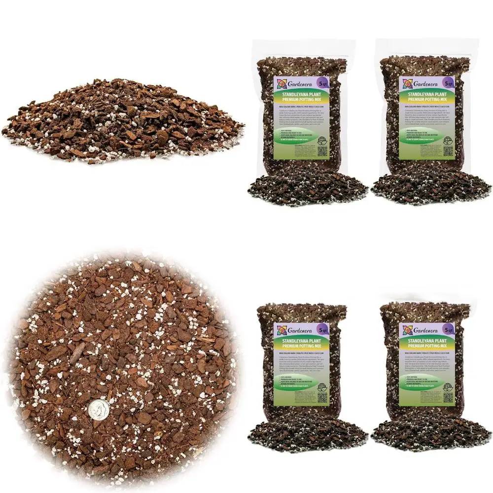 

Смесь для посадки Monstera Standleyana - способствует активному росту и пышной листве - 10 кварт (2 упаковки по 5 кварт)