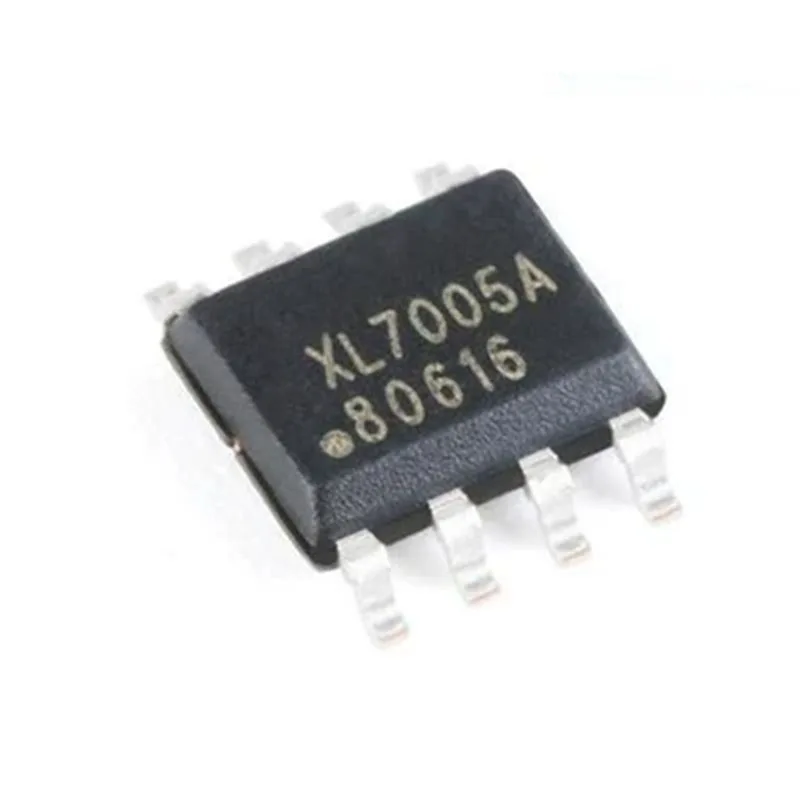 10~1000Pcs Brand New Original XL7005A SOP-8 Car Power Supply Chip 0.4A1.25-20V 150KHz Step-down DC Converter Chip