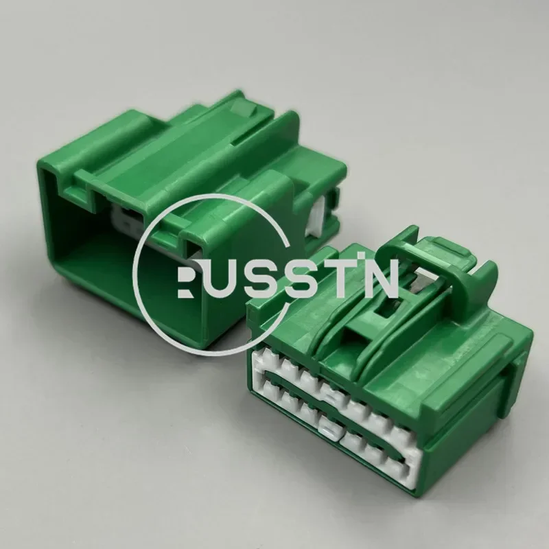 1 Set 16 Pin Automobile Unsealed Wiring Terminal Plug AC Assembly High Quality Car Connector 7283-6453-60 7282-6453-60