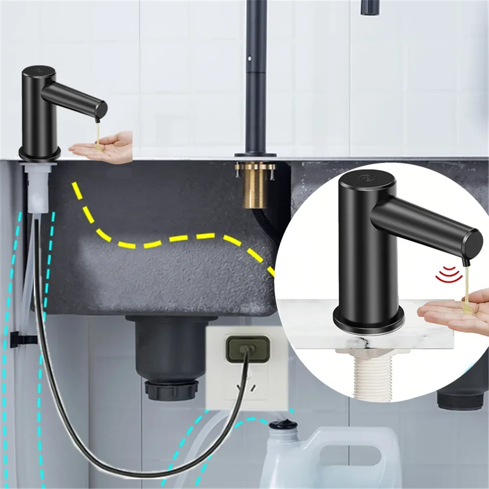 automatic-soap-dispenser-for-kitchen-sink-touchless-built-in-dish-soap-dispenser-pump-with-100cm-extention-tube-2-speed-control