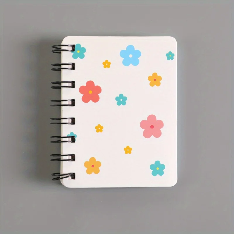 1pc, this A7 coil notebook pocket notebook student mini portable notebook, study supplies, laptop, aesthetic study supplies