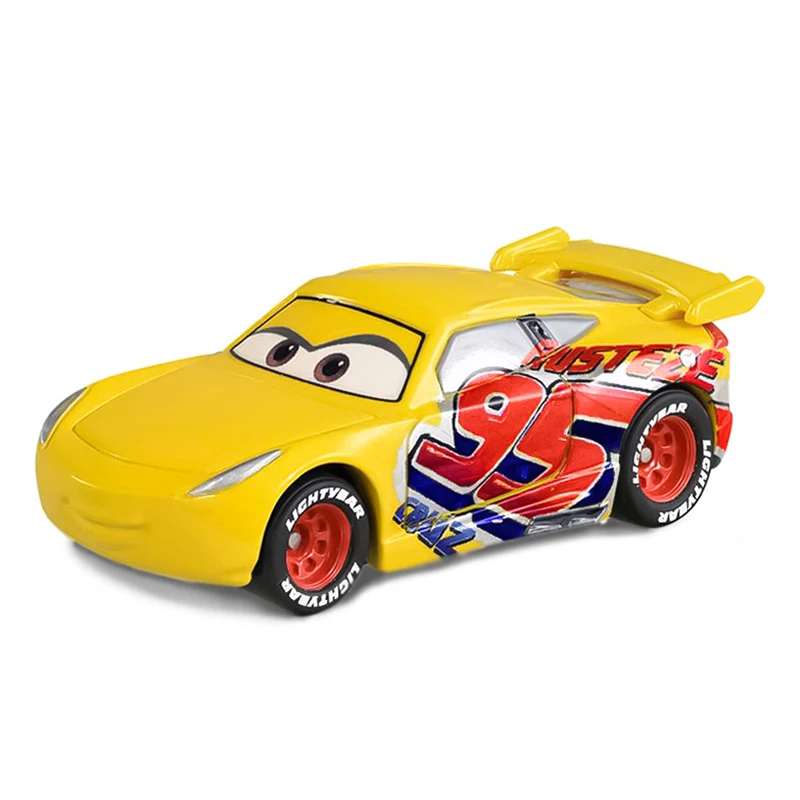 Auto 2 Chick Hicks Pixar Cars Mater Huston Jackson Storm Ramirez Mini Rennwagen Dinoco Druckguss Metall-Legierung Jungen Spielzeug Weihnachtsgeschenk
