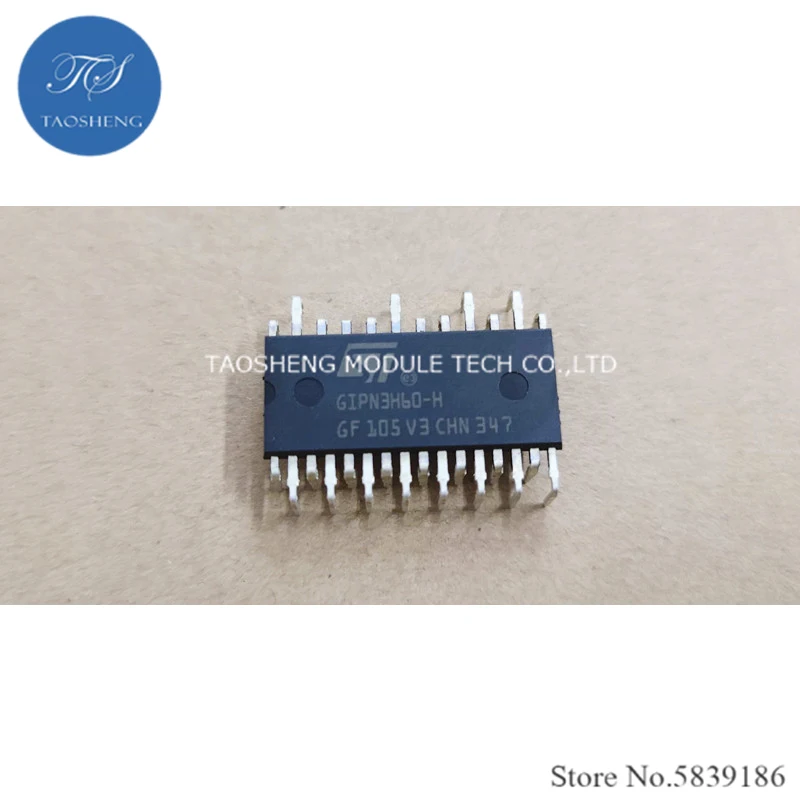 

1PCS 100% New And Original GIPN3H60-H STGIPN3H60T-H STGIPN3H60T GIPN3H6T-H GIPN3H60 IPM MODULE, IGBT, 3A, 600V, NDIP-26