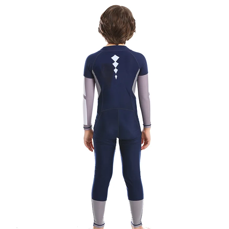 Anti-UV Protection Kids Full Body Quick-Dry Spandex Swimwear Children Lycra Rush Guard Scuba Surfing Beach Bathing Diving Suit