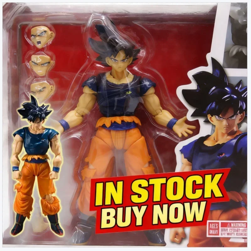 

HOT-NEW Dragon Ball Figures Super Son Goku Migatte No Goku Kizashi Action Figure Joint Movable Collection Doll Birthday Gift