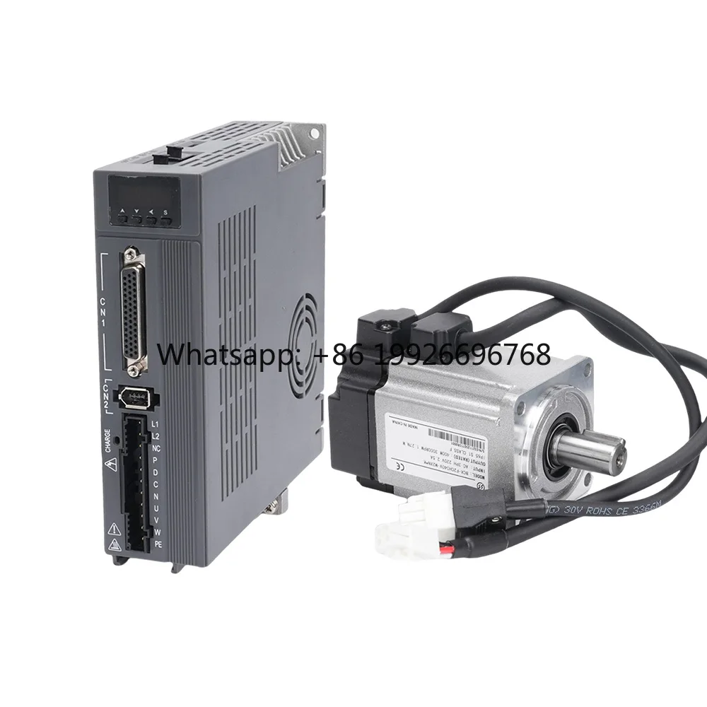 

Сервомотор ECX-20PL04 3000 об/мин 1.27 Н·м AC 222В 400 Вт с приводом EtherCat 0.4 кВт