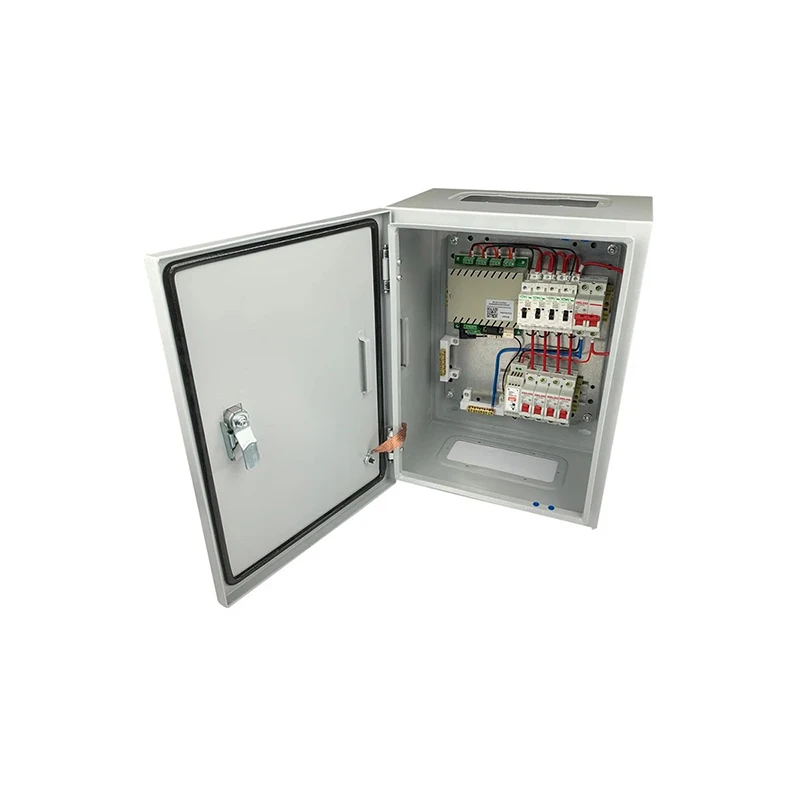 2024OEM Custom Sheet Metal Distribution Box Outdoor Waterproof Wall Mount Control Power Metal Enclosure Electric box Cabinet