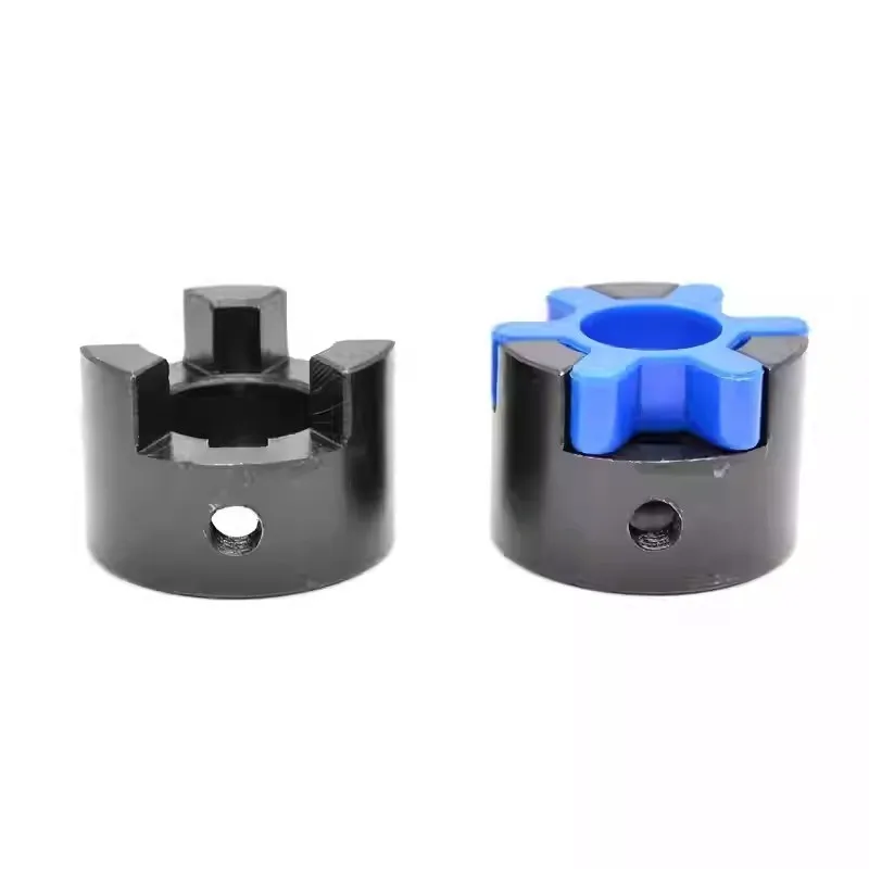 L075 Jaw Coupling L-Type Three-Jaw Plum Coupler 45mm Flexible Shaft Connector for CNC Servo Motor Encoder Engraving Machine