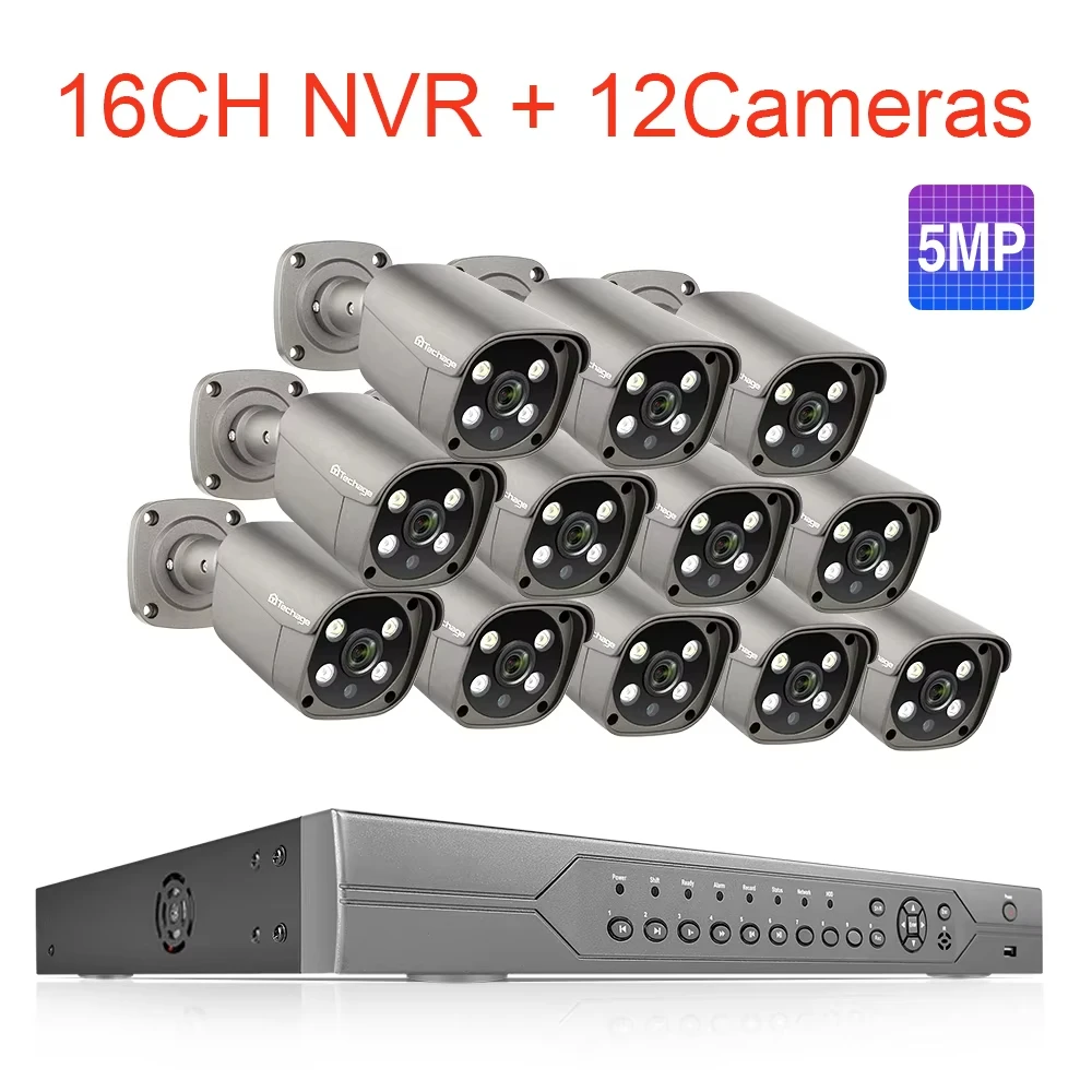 Variant: 16CH 12pcs 5MP Cam