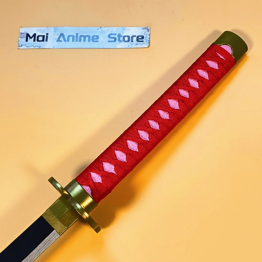 Katana Roronoa Zoro 40 cali, katana japońska w naturalnym rozmiarze, oryginalny miecz Kikunojo, rekwizyt do cosplay anime, nóż ninja, nieostrzałka, zabawka, prezent
