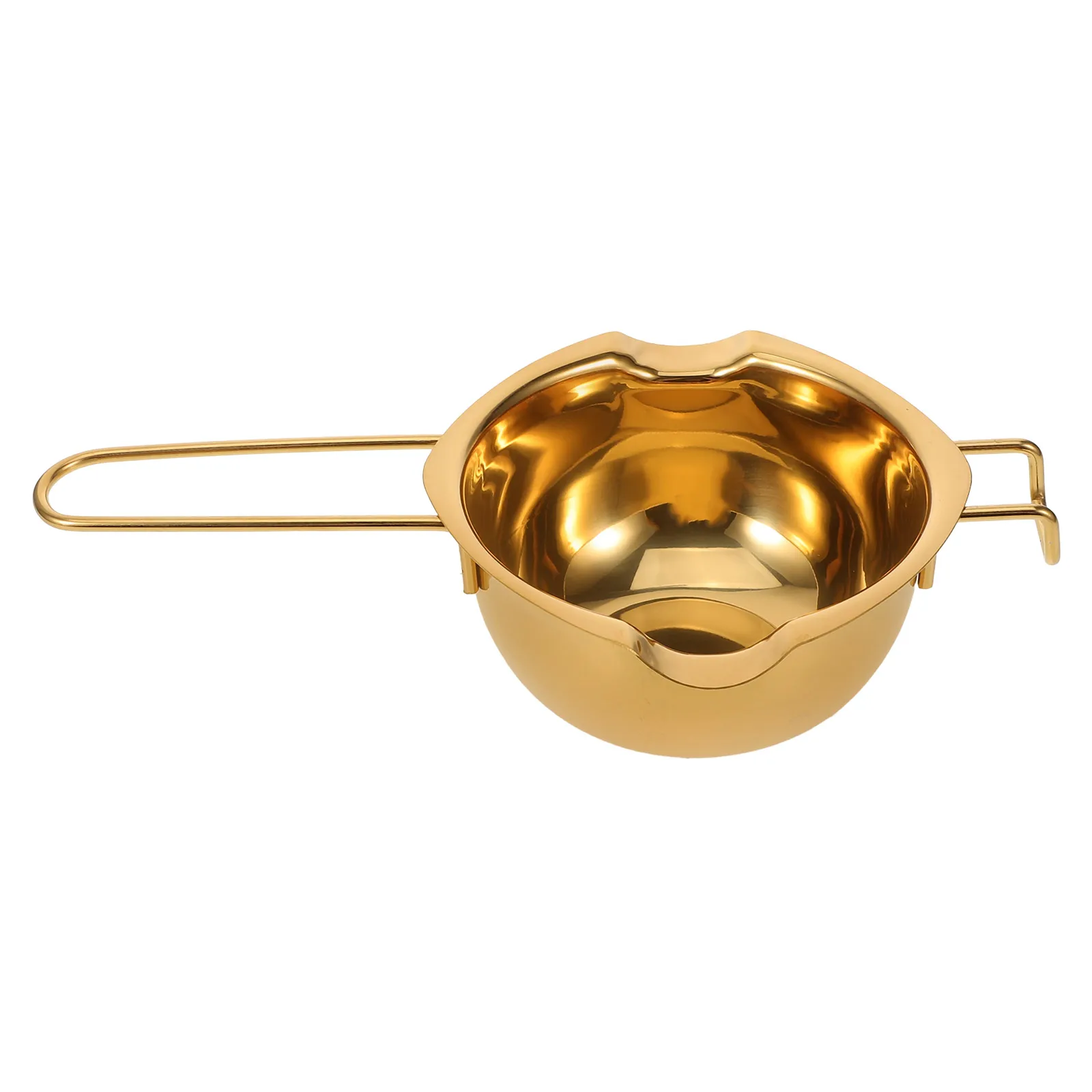

Stainless Steel Chocolate Melting Bowl Butter Cheese Wax Heating Pot Kitchen Gadget Baking Essential Lightweight Portable Melt