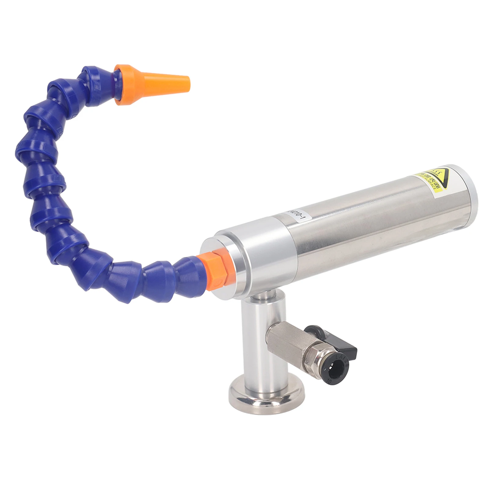 5Pcs Set Vortex Cold Air Cooling Gun Aluminum Alloy Heat Resistant High Efficiency Air Cooler Gun Set for Welding