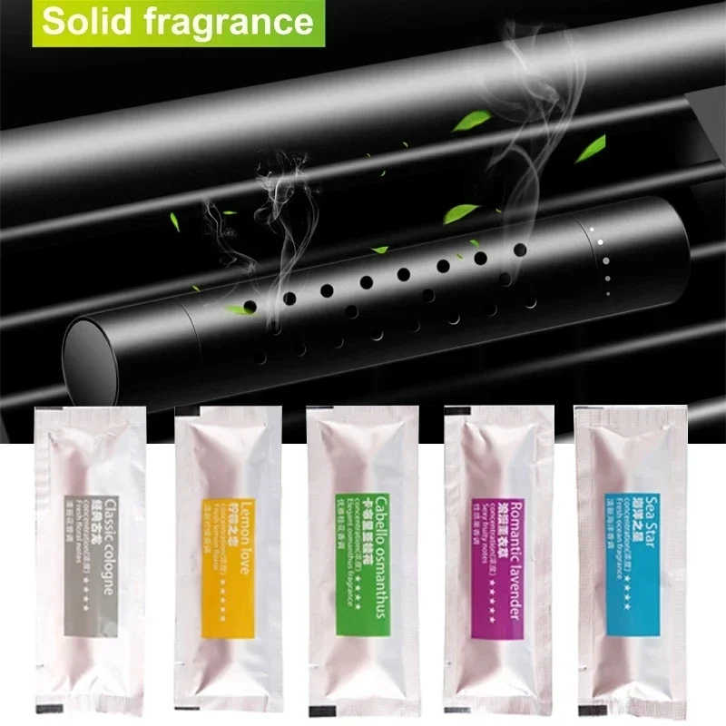 Car Air Freshener Smell in the Car Styling Air Vent Perfume Parfum Flavoring for Auto Interior Accessorie Air Freshener custom