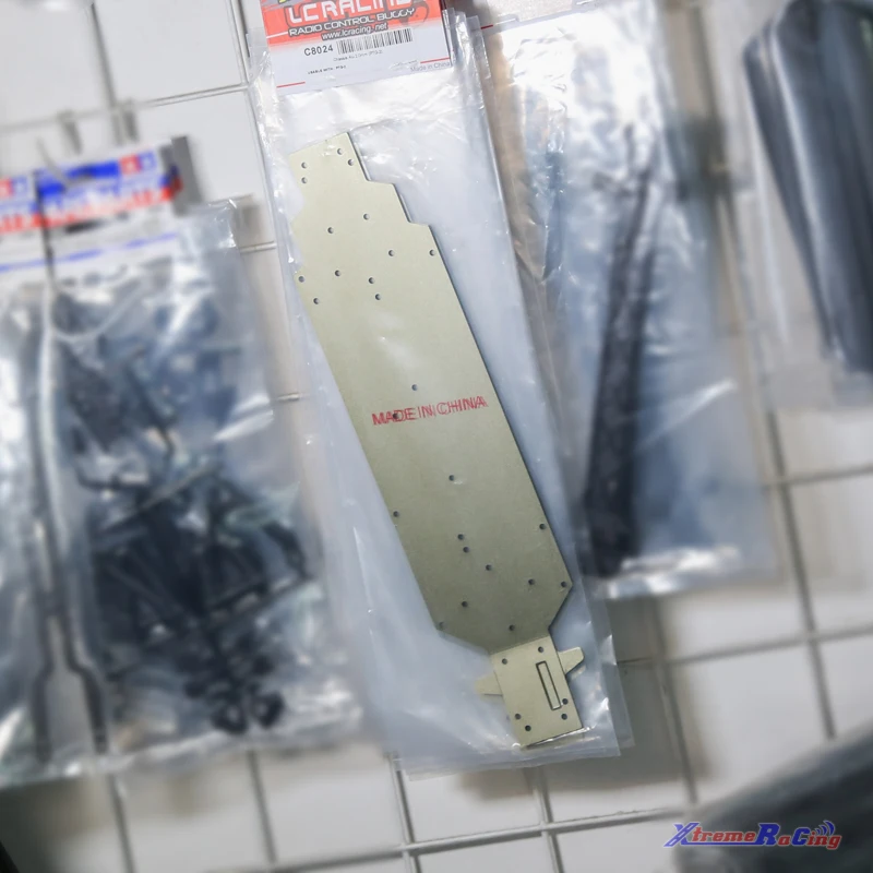 

LC RACING PTG-2 Aluminum Alloy Chassis Plate 2.0mm Thick - Upgrade Part C8024 for RC Drift/Rally Car