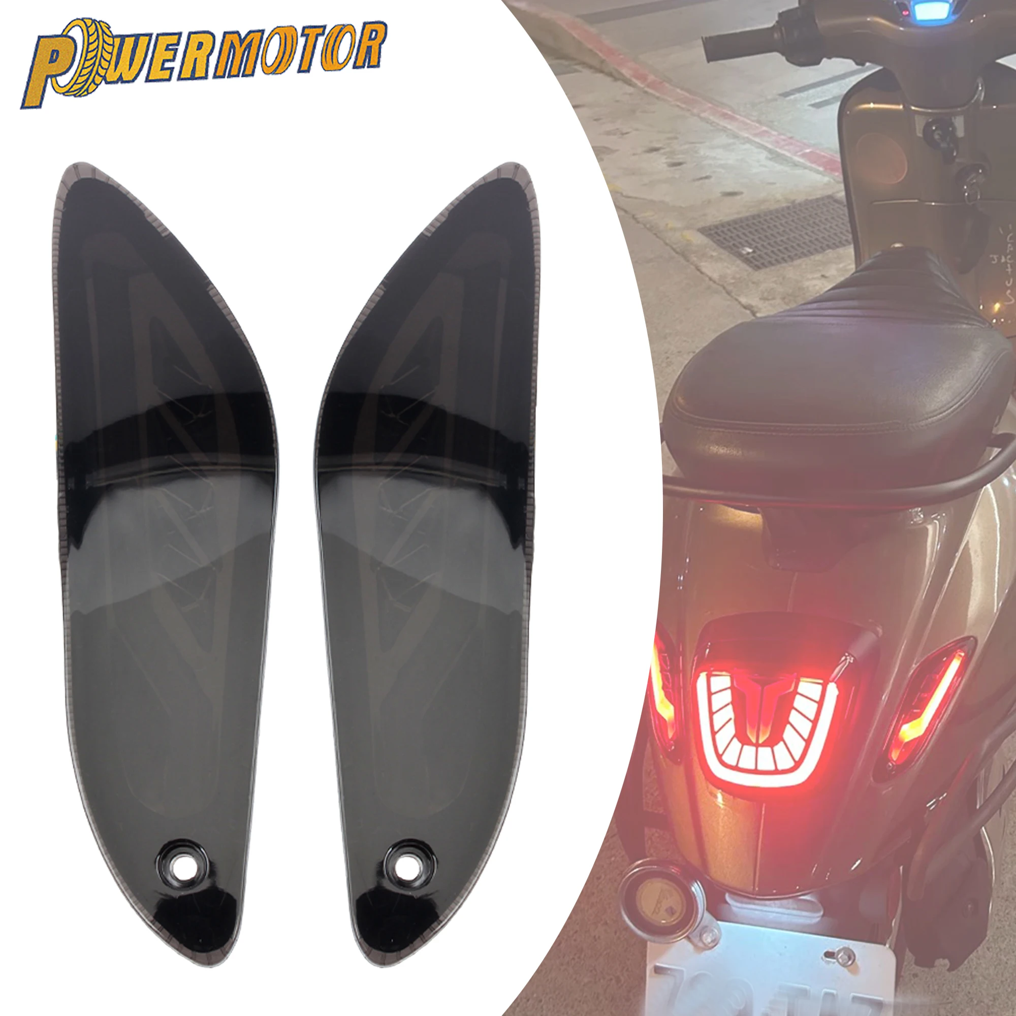 

Передний указатель поворота для мотоцикла PIAGGIO Vespa Elettrica Sprint Primavera 50 125 150 2014–2023 светодиодный DRL, модифицированные детали для скутера