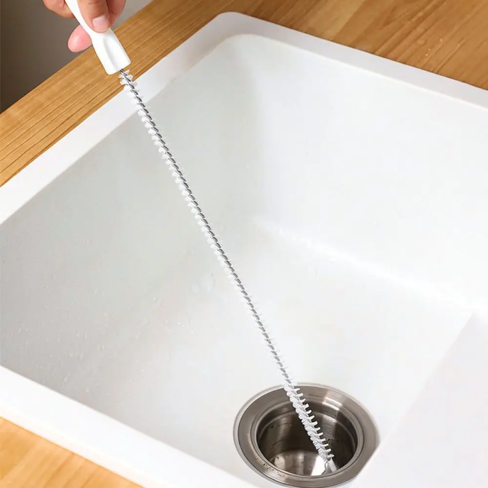 Plumbing Sewer Dredge Tool Flexible Drain Cleaning Hook For Sink Bathroom Kitchen Hair Clog Maintenance - view 4