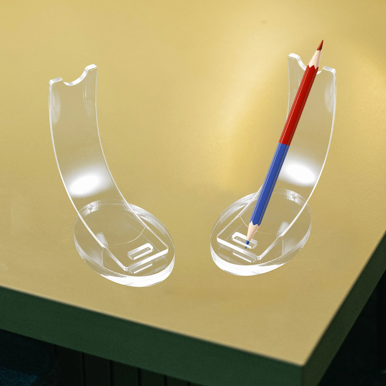 Pen Displayhouder Marker Doorzichtige rekstandaard Handwerk Fontein Maak borstels Make-up