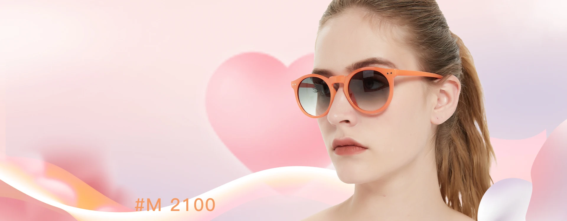 Meeshow Marken-Sonnenbrille mit Blendschutz für Damen und Herren, modisches Design, runder Rahmen, UV-Schutz, Nylon-Gläser – Detail 1
