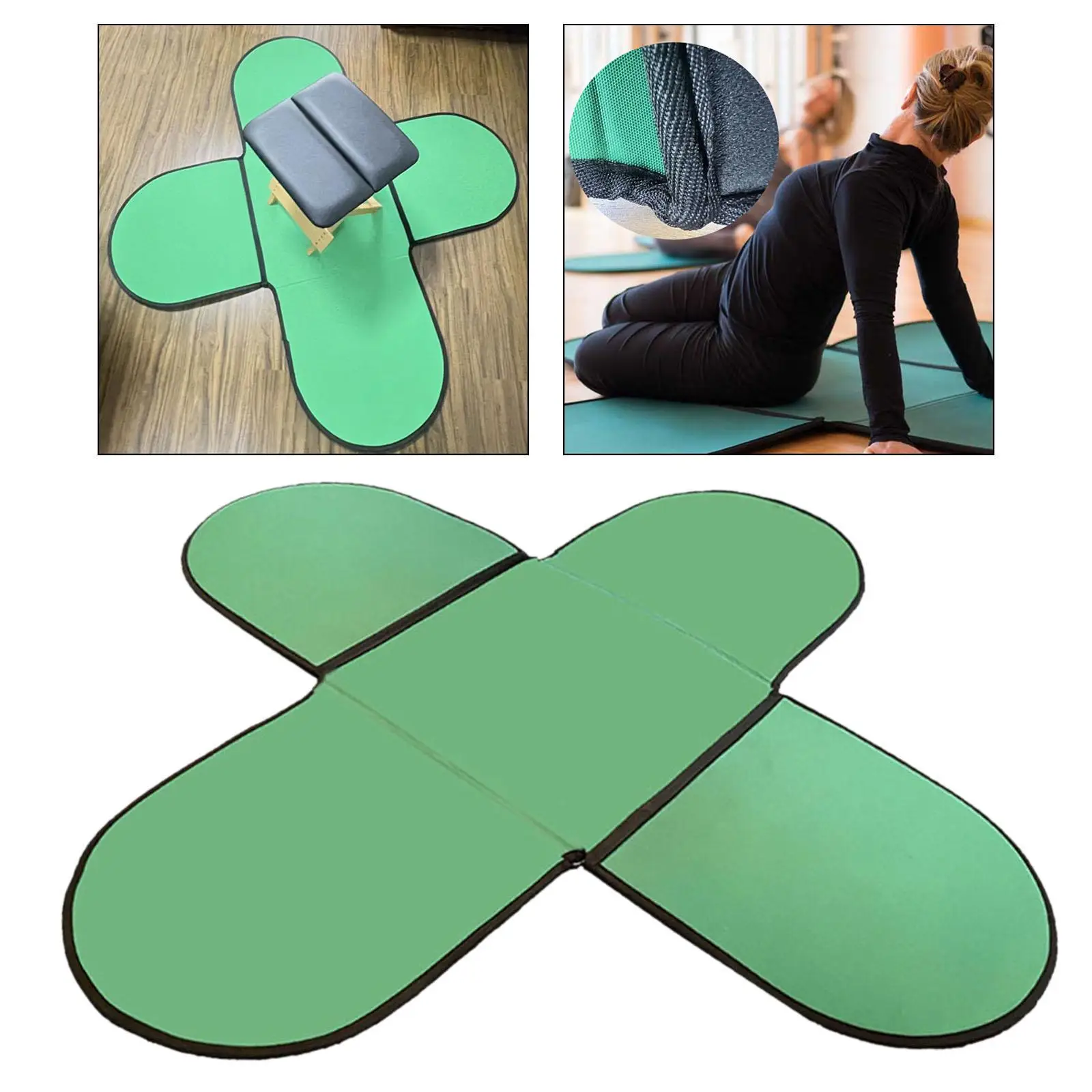 

Yoga Mat Dancing Floor Cushion Sports Training Adults Folding Gymnastics Yoga Pad for Workout Studio Outdoor Indoor Training