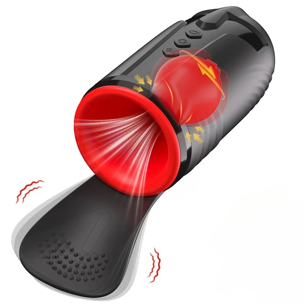 Automatic Male Masturbator for Men Vacuum licking Vibrators Penis Massager Vagina Adult Endurance Trainer Sex Toys for Men Adult