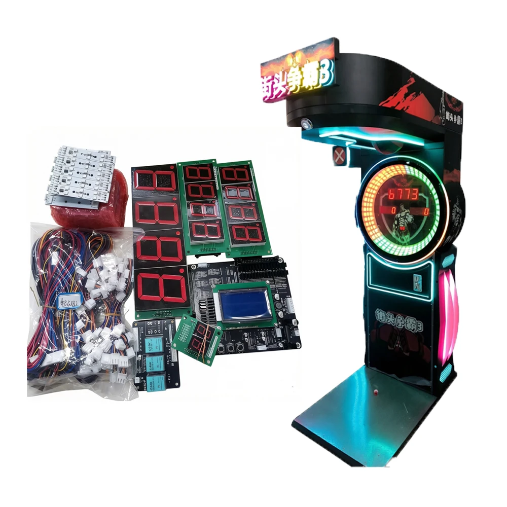 

Boxer Tournament Boxing Force Tester DIY Arcade Machine Kit Adult Boxing Power Test Venting Force Measurement Machine