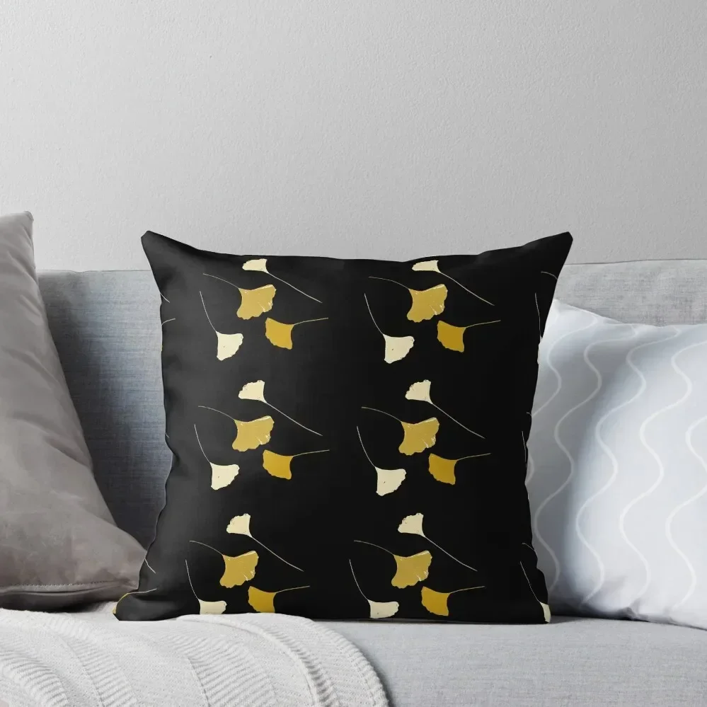 

Ginkgo leaves Throw Pillow Cushion Covers For Living Room Sofa Covers For Living Room pillow