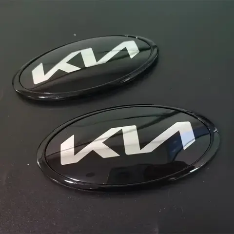 Car Front Hood Emblem Rear Trunk Badge Sticker for K2 K3 K4 K5 Sportage Picanto Sorento Rio Soul Ceed Niro Forte Stinger