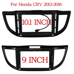 9/10 Inch Car Frame Fascia Adapter Canbus Box Decoder Android Radio Audio Dash Fitting Panel Kit For Honda Crv C-rv 2012-2016