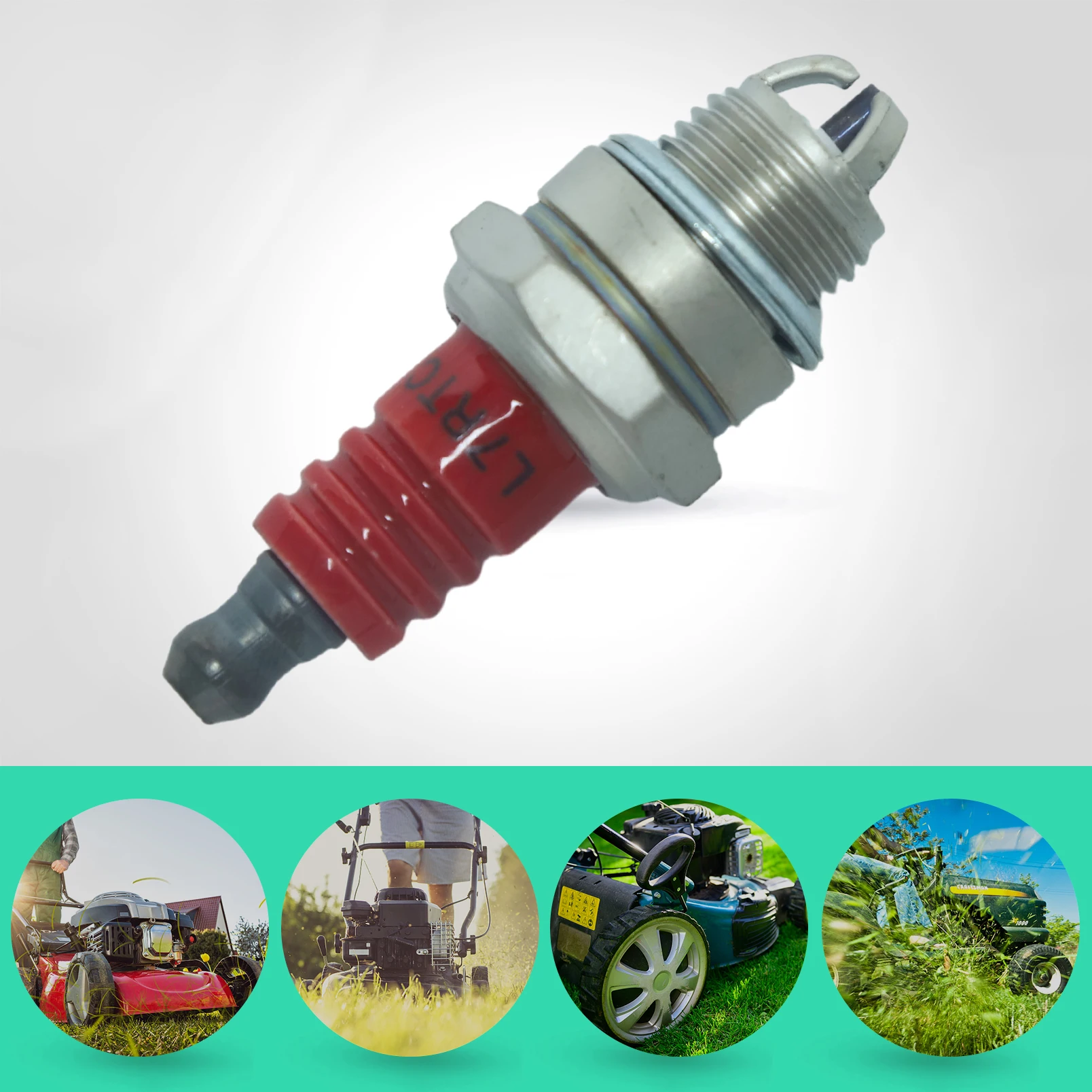 Three-sided Pole Spark Plug L7T Chainsaw Brush Cutter Trimmer 2500 3800 4500 5200 2 Stroke Electrode Gasoline Accessories