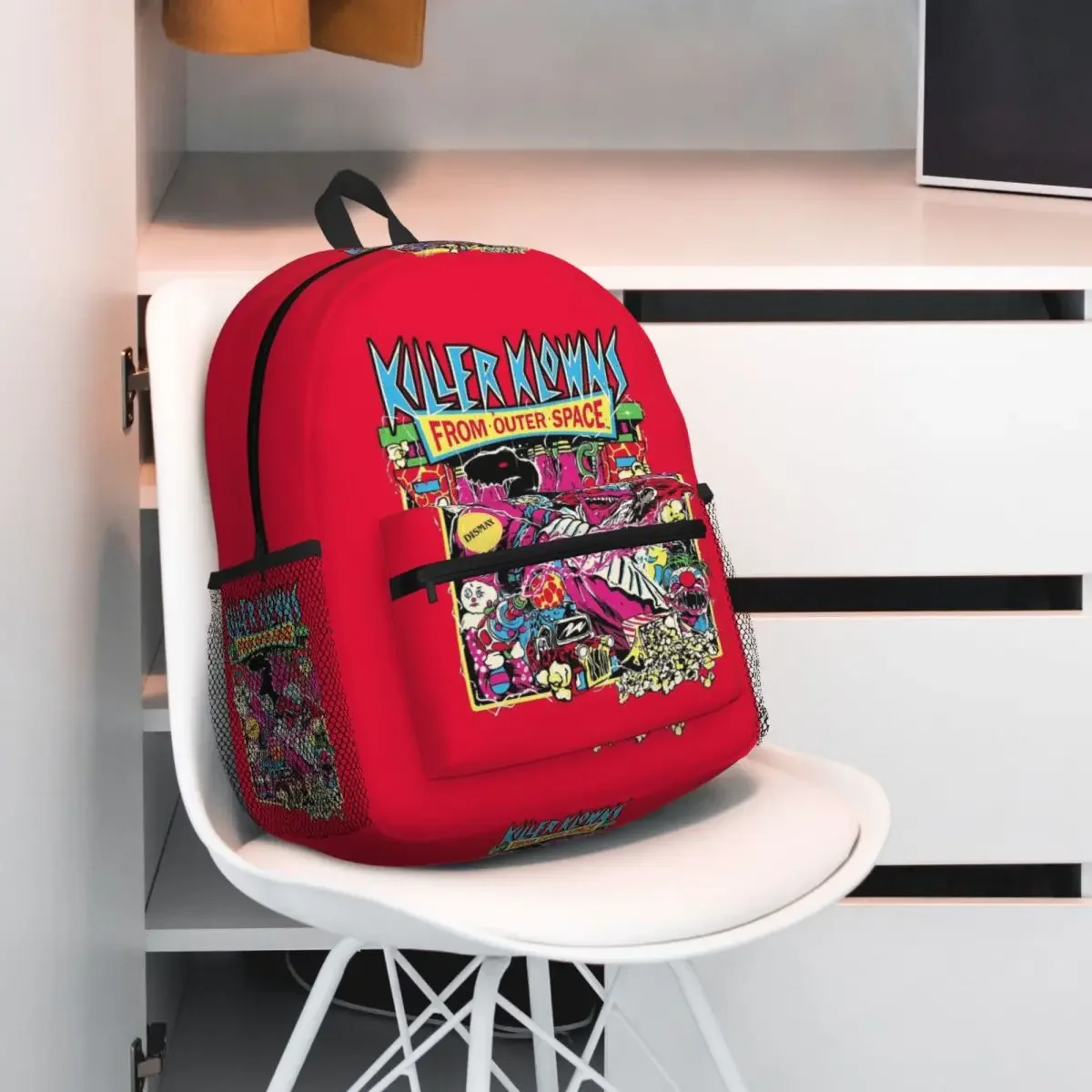 

Killer Klowns From Outer Space Student Backpack School Bag Hiking Travel Daypack for Men Women Fashion Bookbag Shoulder Bags