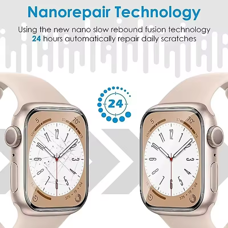 Soft Hydrogel Screen Protector Film For Apple Watch 11 10 9 8 7 6 SE 3 5 4 46MM  42 45 41 44MM Not Glass for iWatch Ultra 3 49MM - Image 5