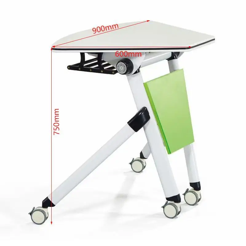 Multifunctional mobile splicing classroom custom hexagonal table long table y