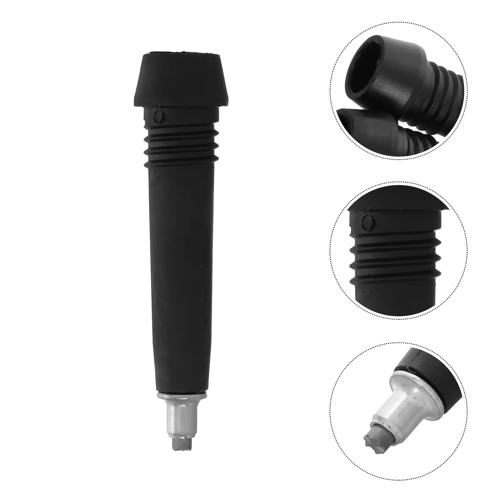 

2 Pcs Trekking Pole Tip Accessories Hiking Walking Stick Tips Crutch Replacement Protectors Carbon Tungsten Steel Cane