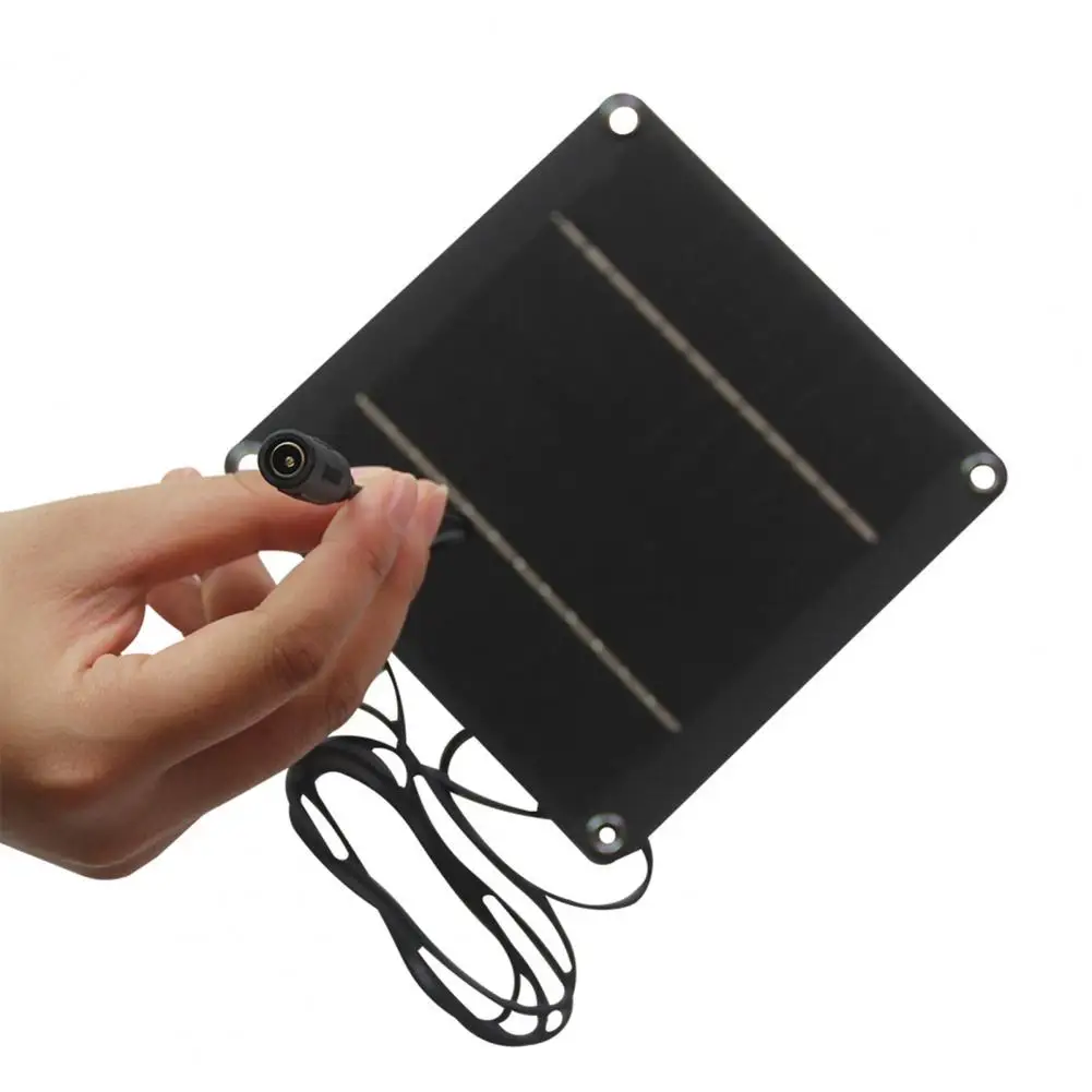 High Efficiency Solar Panel 4w 12v Silicon Solar Panel Waterproof Outdoor Garden Light Charger High Efficiency Security Camera