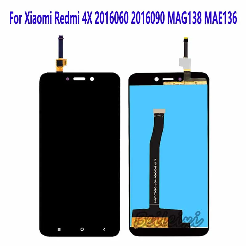 For Xiaomi Redmi 4X 2016060 2016090 MAG138 MAE136 LCD Display Touch Screen Digitizer Assembly For Hongmi 4X Red Rise 4X