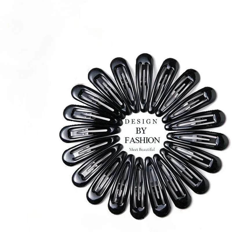 10-20 قطعة/الحزمة مقاطع الشعر الألوان للنساء الفتيات موضة الصلبة إكسسورات شعر الأطفال المفاجئة المشابك المعدنية دبابيس الشعر كليب بوبي دبوس