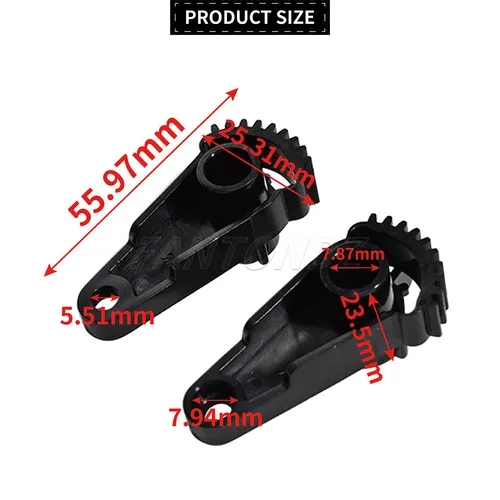 Imagen 2 del producto Engranaje de solapa de reducción de aire acondicionado para Peugeot Partner Tepee para Citroen Berlingo para C4 Picasso 6447XA 1607488280