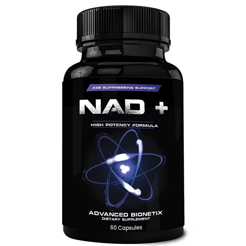 NAD+ Supplements - Nicotinamide Riboside & Resveratrol, Natural Energy, Anti-Aging, Cellular Health, Immunity & NAD+ Repair