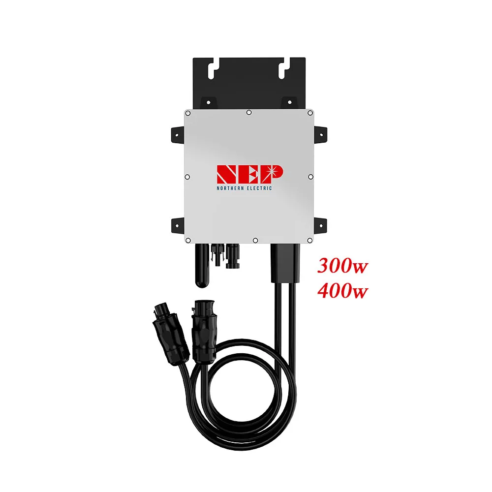 

300W 400W Wifi Smart Micro Inverter Single AC DC On-Grid Tie Balcony System High Efficiency MPPT Micro Inverter