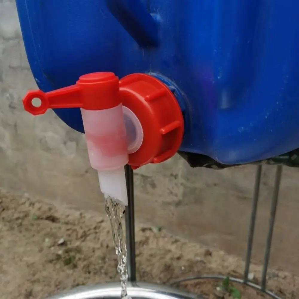 DN61/DN51 Water Tank Faucet Plastic Easy Open Close Nutrient Solution Faucet Acid Alkali Resistant Leak-Proof