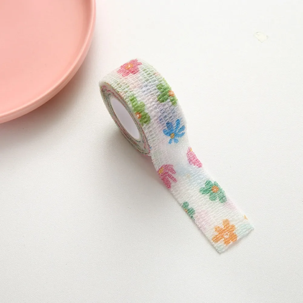 Finger Protection Student Finger Bandage Elastic Self-adhesive Finger Protection Tape Cartoon Anti-wear Cute Finger Tape Sports
