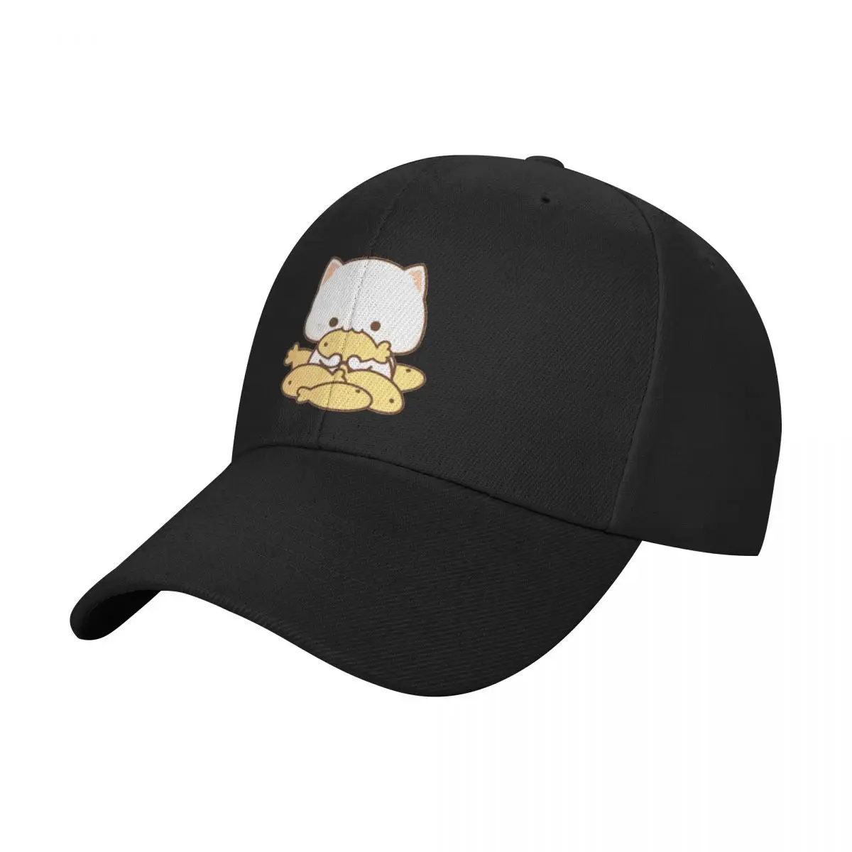 mochi Mochi Peach Cat cartoon Baseball Cap funny hat Luxury Brand New Hat Military Tactical Cap Women's Beach Outlet Men's