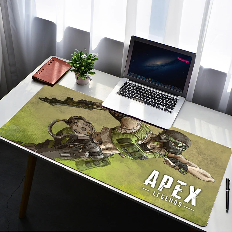 

Большой игровой коврик для мыши Apex Legends, 80x30 см, XL, Lockedge, компьютерный игровой коврик для клавиатуры и мыши, Настольный коврик для компьютерно...