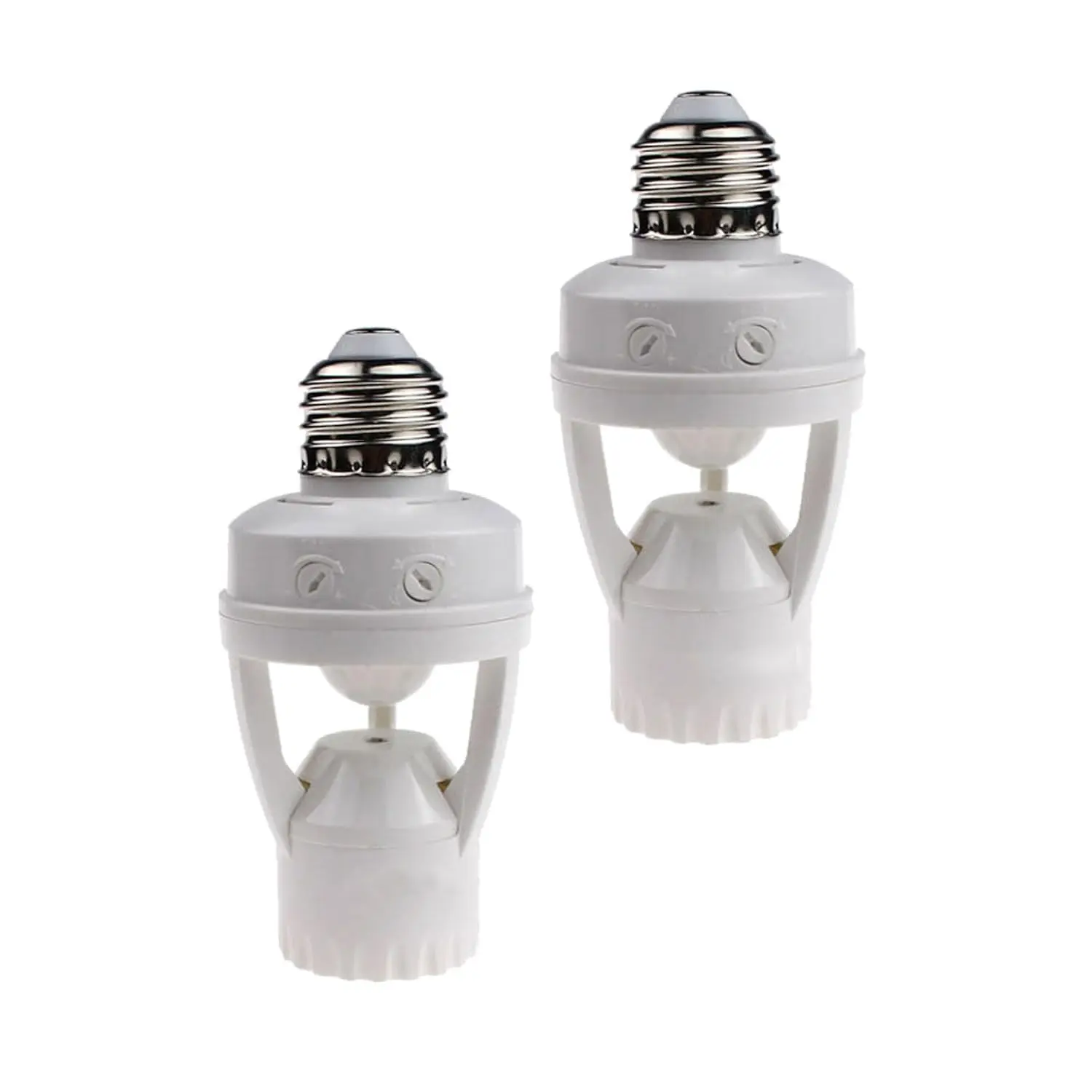 E27 przejściówka do gniazda z czujnikiem ruchu PIR AC100-240V 60W ampułka LED E27 lampa podstawa inteligentny przełącznik światła uchwyt na żarówkę