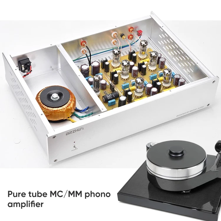 S02-KLM Reference German Huge Ticket D. Kilmo Kerim Tube Amplier MC MM Phono Amp Home Theatre Audio Stereo Amps